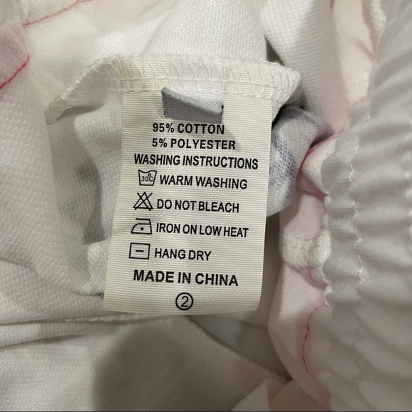 Women Baggy Pants Y2K Graphic Drawstring Loose Jogger Cinch Sweatpants - Picture 6 of 7